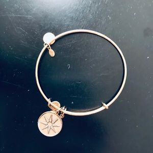 Alex + Ani 8 Point Star Gold Bracelet